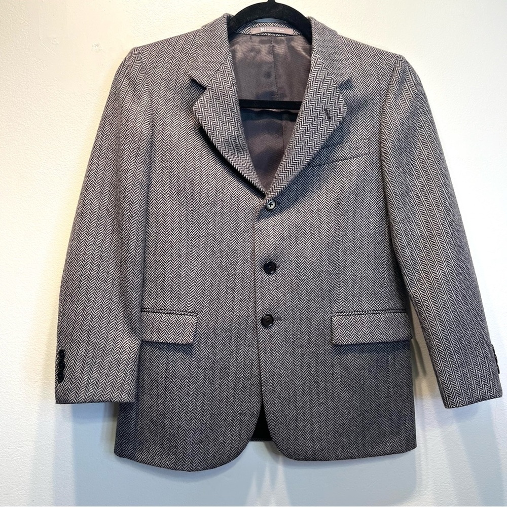 Hickey Freeman Youth Sz 10 Reg Jacket Coat 100% Wool My First Hickey Freeman Boy